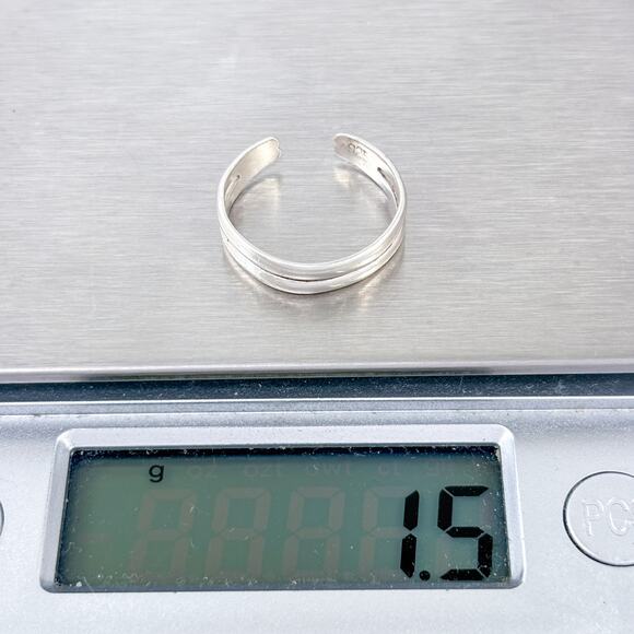 Vintage Sterling Silver 925 Toe Ring – Size 4.5 - Picture 10 of 10